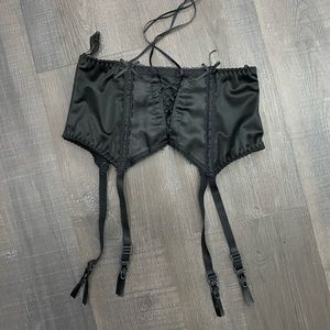 Satin Garter Belt